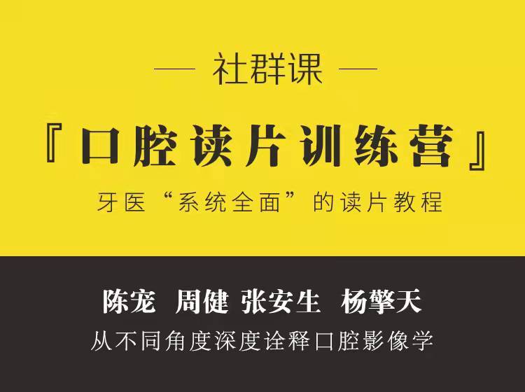 汉尔思【社群课】口腔读片训练营399-思维有课